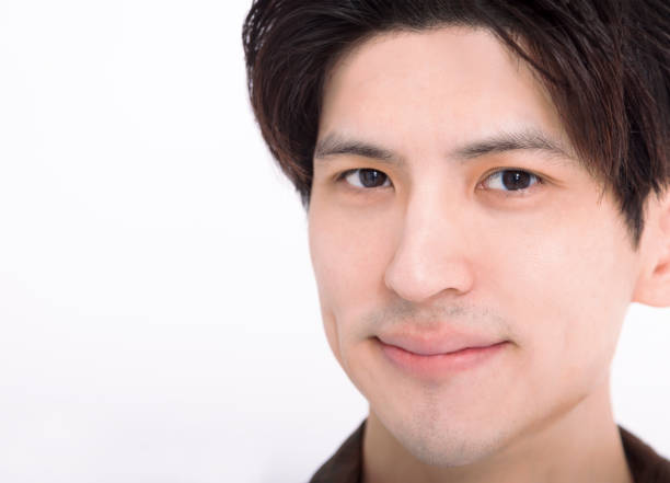 istock Closeup handsome young man with healthy  face 1467485634