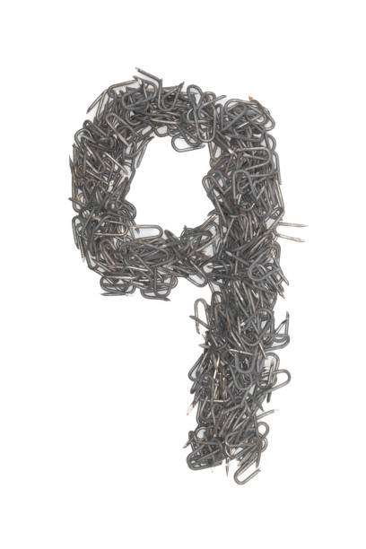 istock artistic number nine 9  made from steel staples isolated on a white background numeric, numeral, digit 1467487300