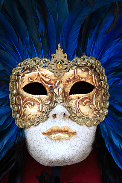 istock Traditional colorful Venice mask 146749456