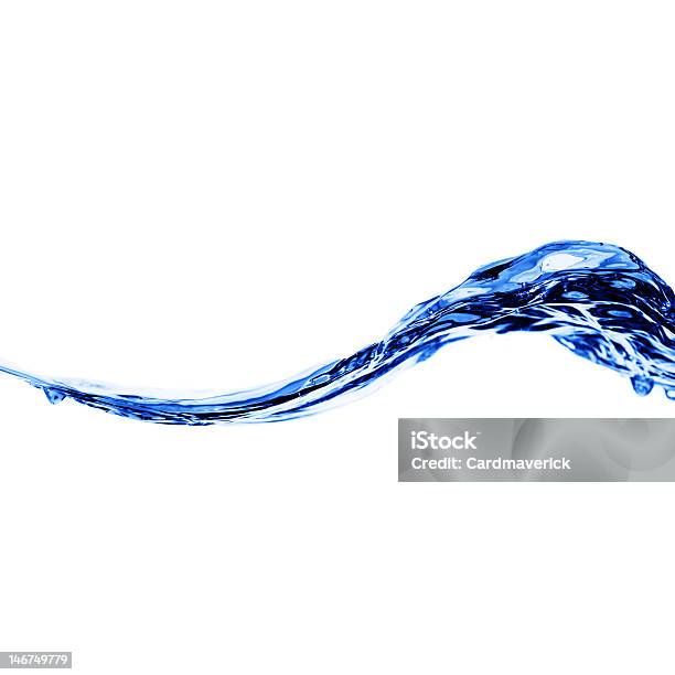 Blue Wave Stock Photo - Download Image Now - Beauty, Beauty In Nature, Blue