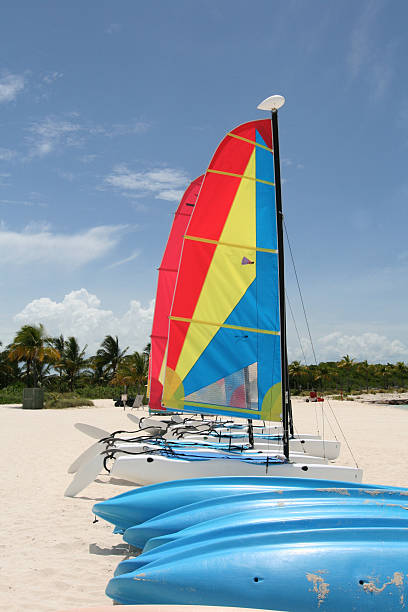 istock Sailboats and kayaks 146750174
