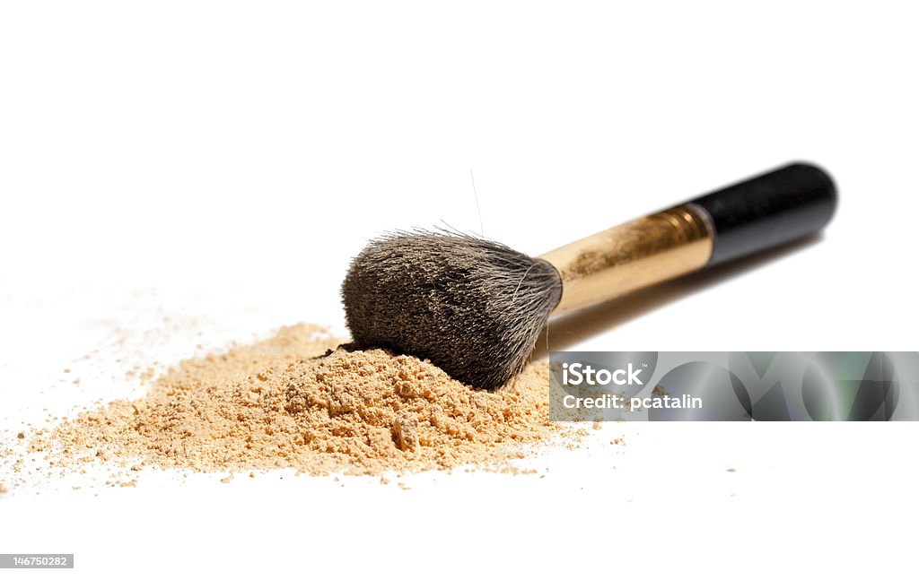 Make-up-foundation - Lizenzfrei Schminkpinsel Stock-Foto