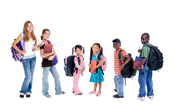 Diversity in School stock photo