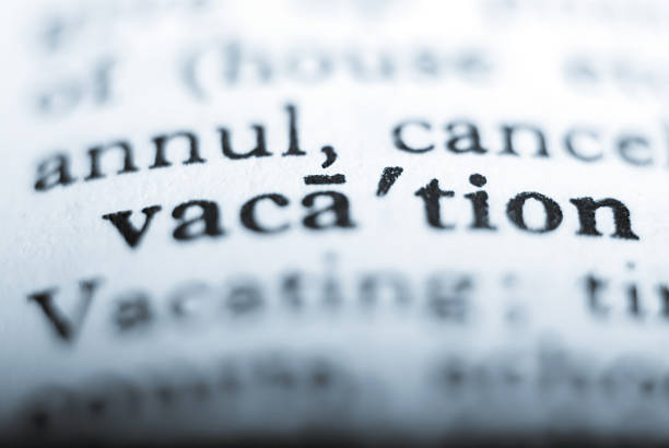istock Dictionary word "vacation" 146750678