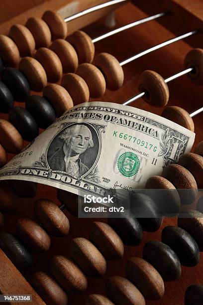 Cash Stock Photo - Download Image Now - Abacus, American One Dollar Bill, Currency