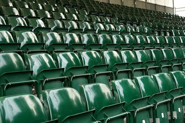 istock rows of green stadium seating 146751474