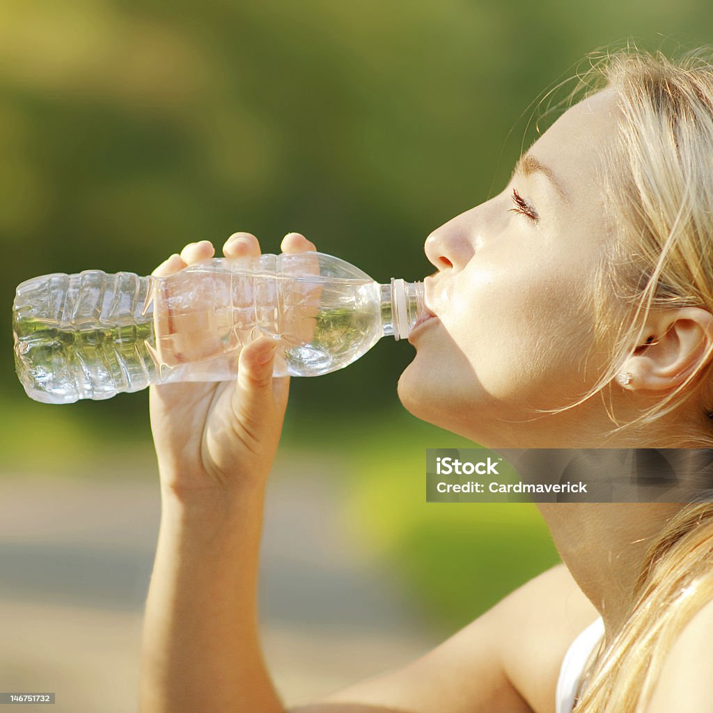 Bella giovane atleta - Foto stock royalty-free di Acqua