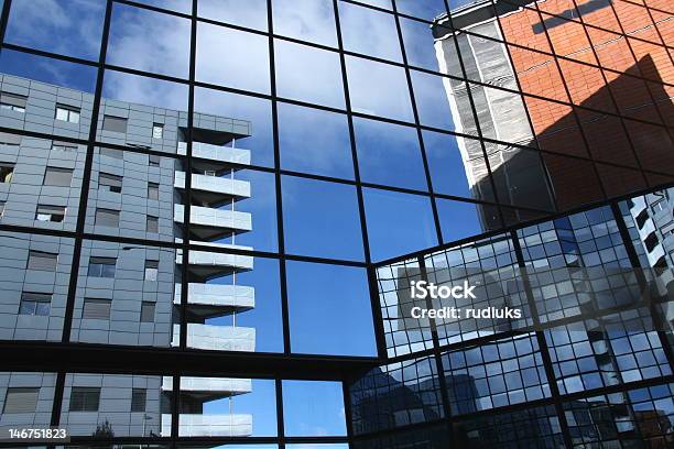 Reflection Of Business Stock Photo - Download Image Now - Toulouse, Facade, Reflection