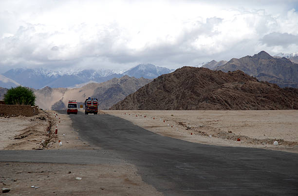 istock Pullman and truck, Ladakh with the Himalayas on background 146752057