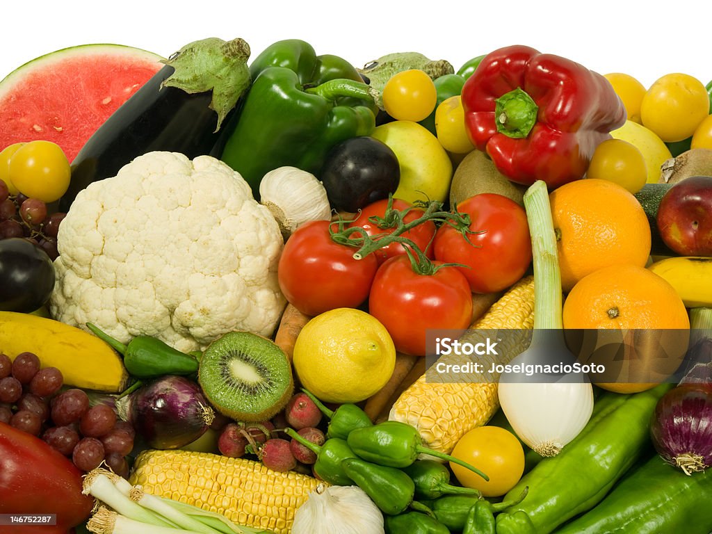 Obst und Gemüse - Lizenzfrei Apfel Stock-Foto