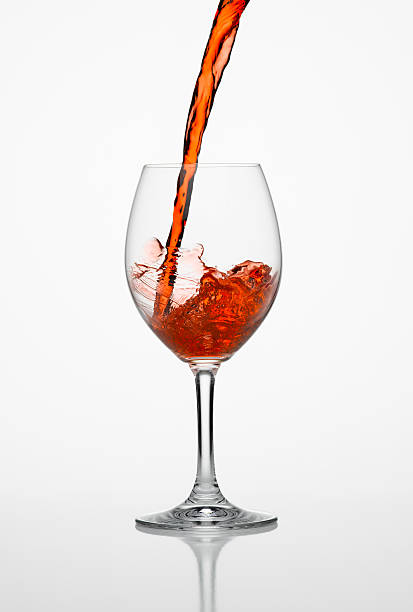 Red wine splash – Foto