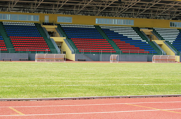 istock Tribunes of new stadium 146753142