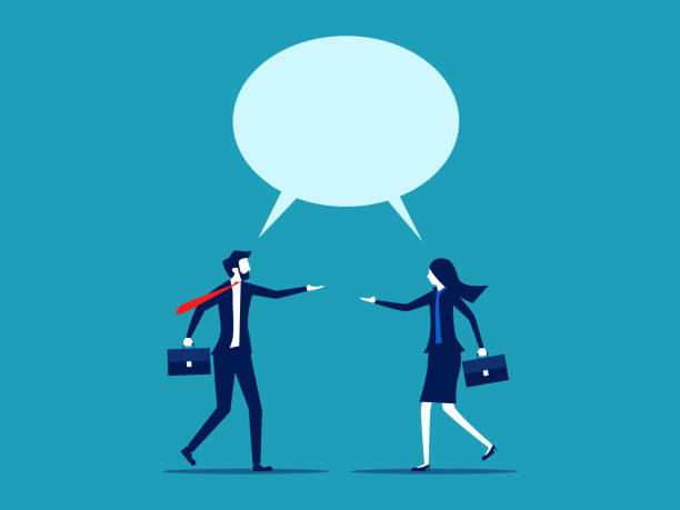 istock Businessmen and colleagues have the same idea. Effective communication to brainstorm and negotiate successfully 1467533271