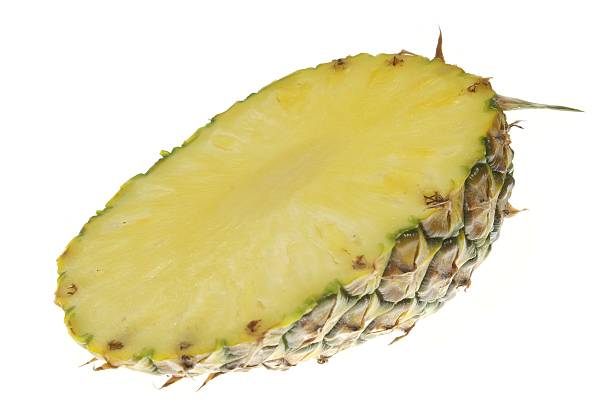 cut pineapple #3 stock photo