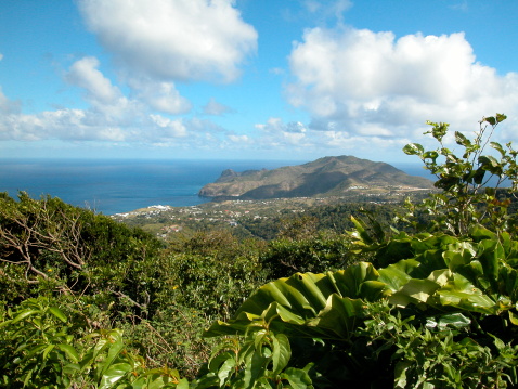 View of the north of this beautiful island in the Caribbean.