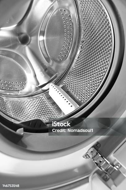 Inside The Washing Machine Stock Photo - Download Image Now - Appliance, Circle, Clean