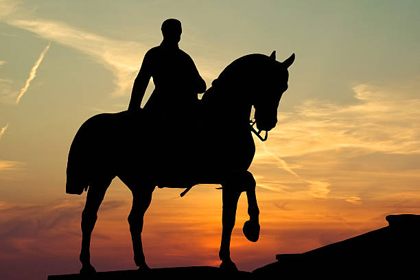 istock Statue of horse and rider 146753568