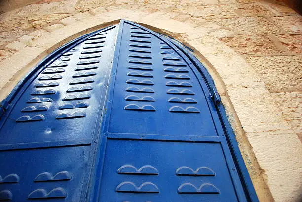 Window of the Italian Museum of Jerusalem