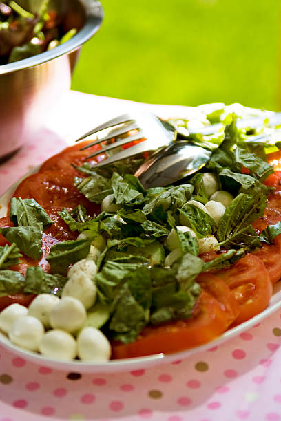 Salad Morsels stock photo