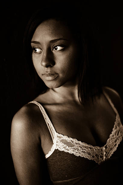 istock African-American Girl Sepia 146756344