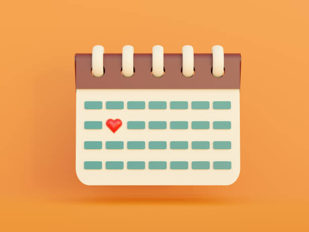 istock 3D reminder in calendar on yellow background. 1467565924