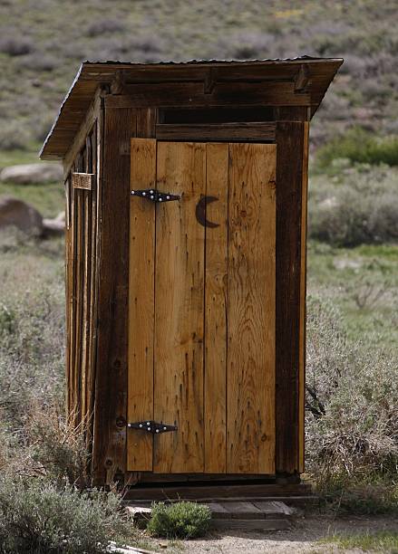 istock Wooden Outhouse 146757122