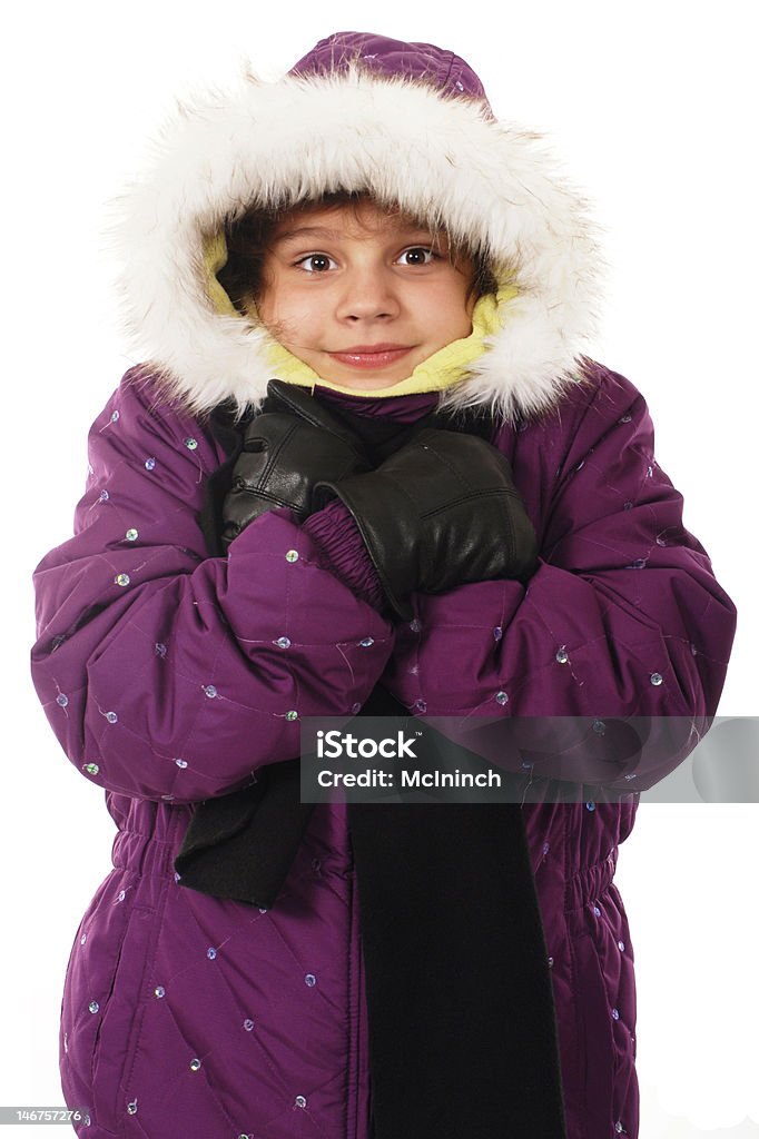 Pronto per freddo - Foto stock royalty-free di Bambino