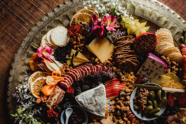istock Charcuterie tray from above 1467573182
