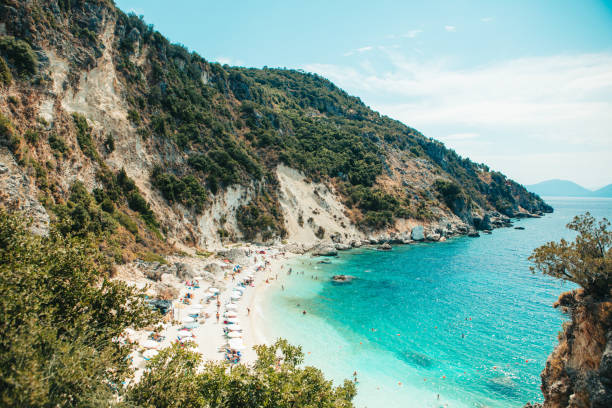 istock beautiful beach of Lefkada island Greece 1467574185