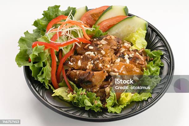 Peanut Glazed Chicken Stock Photo - Download Image Now - Baked, Bright, Brightly Lit