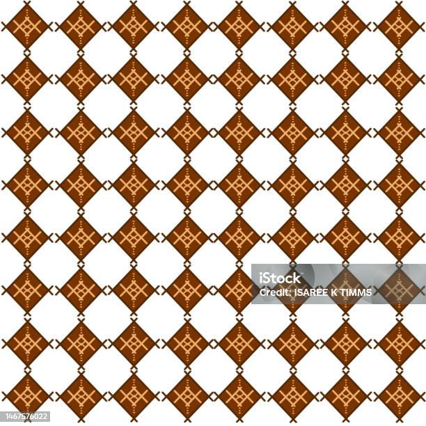 Diamond Pattern Rhomus Fabric Geometric Rhombus Or Diamond Pattern Stock Illustration ...