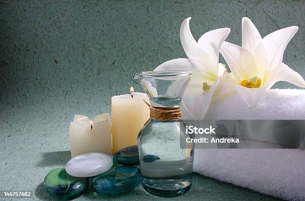 Foto de Spa e mais fotos de stock de Aromaterapia - Aromaterapia, Artigos de Toucador, Azul