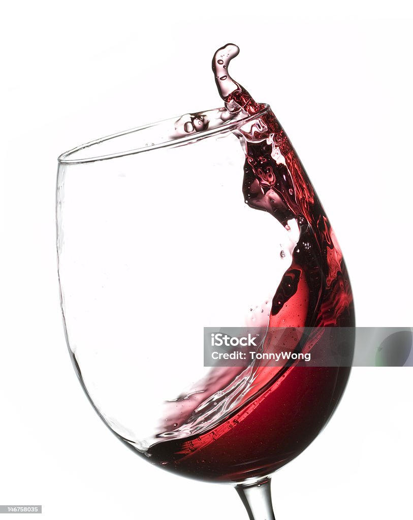 Czerwonego wina, wlewając - Zbiór zdjęć royalty-free (Alkohol - napój)