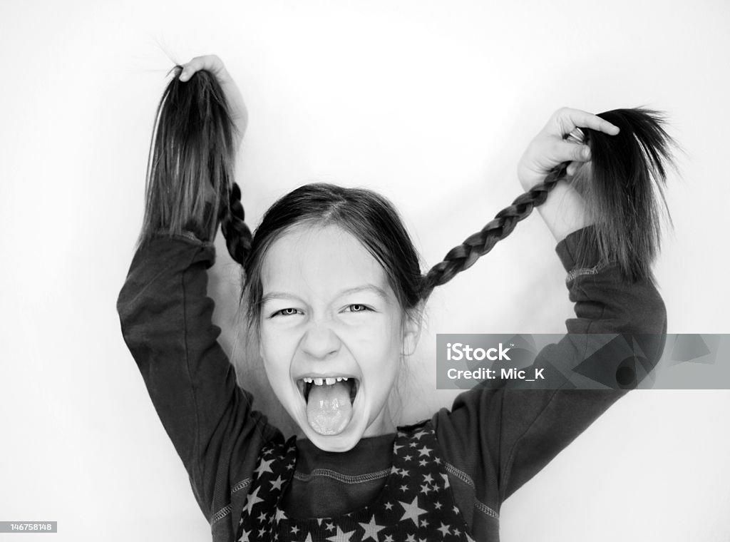 Śmiech dziewczyny - Zbiór zdjęć royalty-free (Adolescencja)