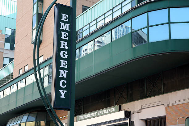 istock Hospital emergency sign 146758210