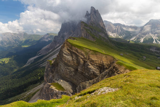 istock Seceda mountains in a sunny day , Dolomites 1467582667