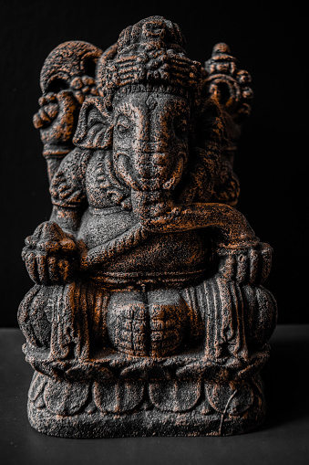the ganesha statue is a god of the hindu