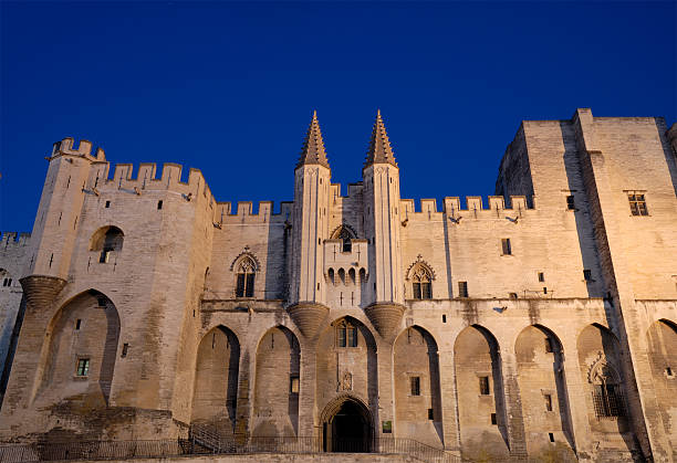 istock Pope's palace in Avignon, France 146758375