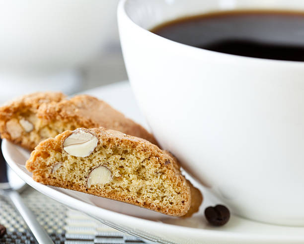 istock Cantuccini and a cup of black coffee 146758830
