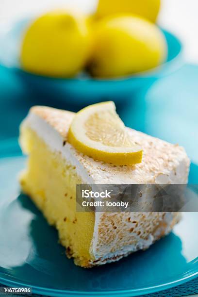 Lemon Pie Stock Photo - Download Image Now - Baked, Dessert - Sweet Food, Food