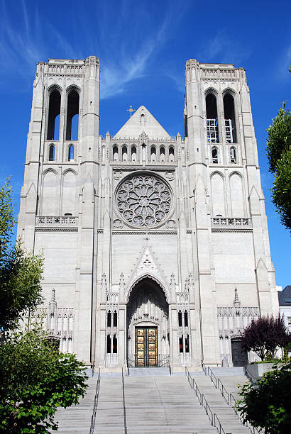 istock Grace Cathedral Entrance in San Francisco 146759093