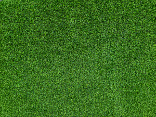 fundo verde da parede da grama - soccer soccer field artificial turf man made material - fotografias e filmes do acervo