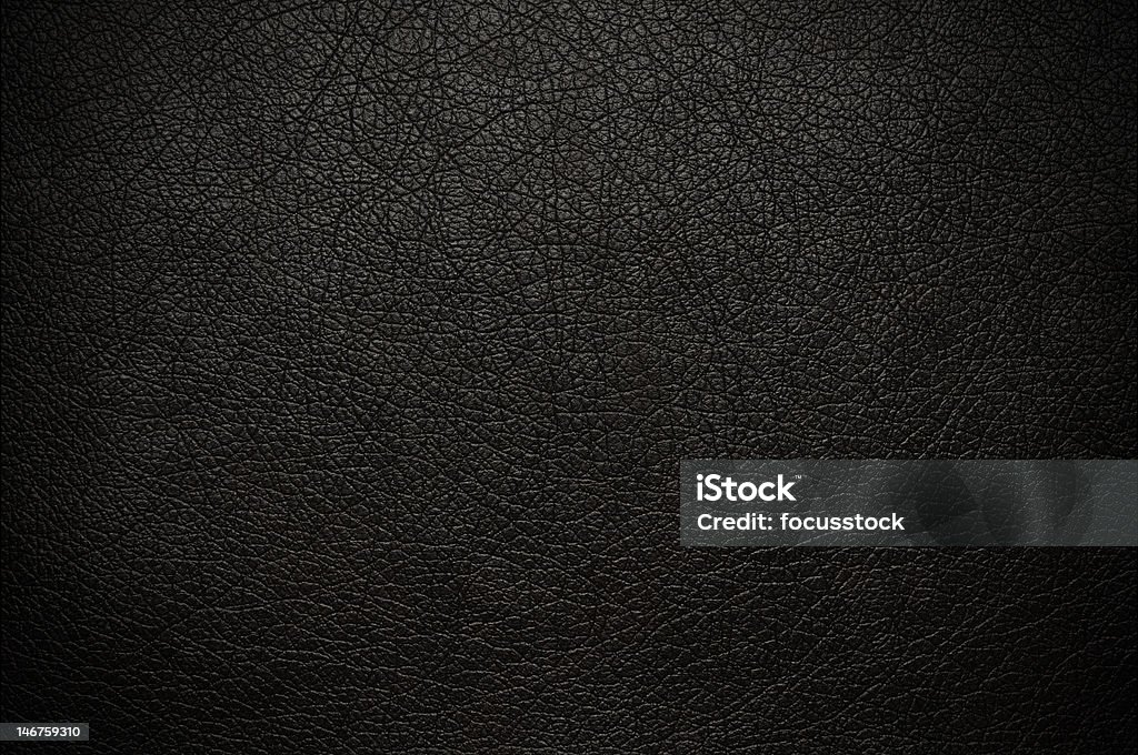 Black nature leather Black nature leather background Full Frame Stock Photo