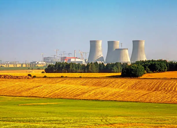 Nuclear Power Plant Temelin in Czech Republic