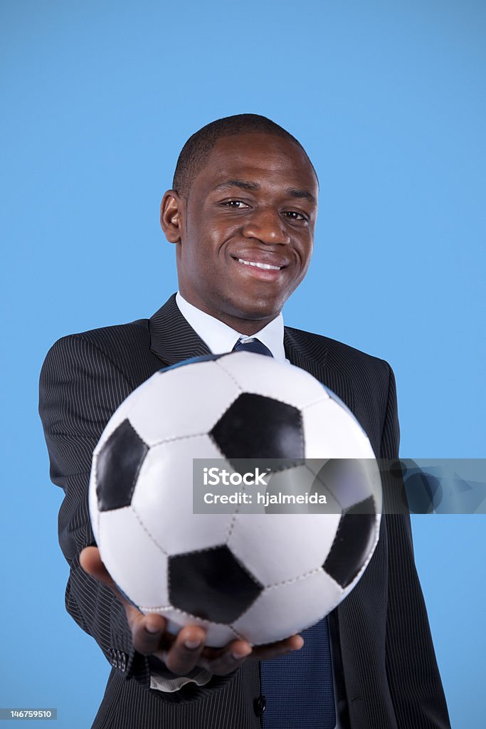 Fã de futebol africano - Foto de stock de Adulto royalty-free