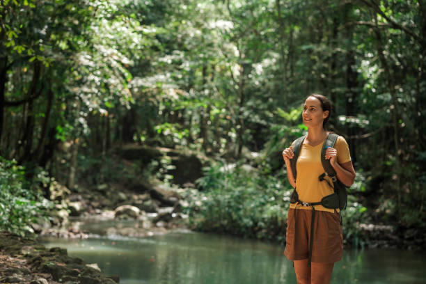 istock Woman enjoying nature 1467596162