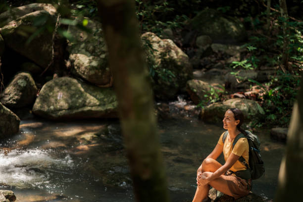 istock Woman enjoying nature 1467596242