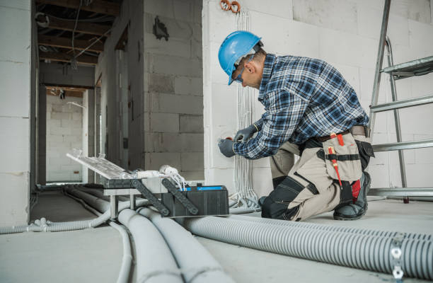 istock Electrical Wiring Installation Performed by Electrician 1467599357