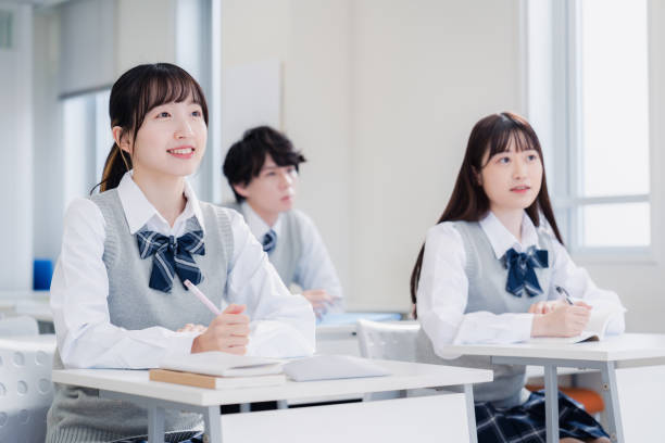 istock High school students enjoying class in a classroom 1467601495