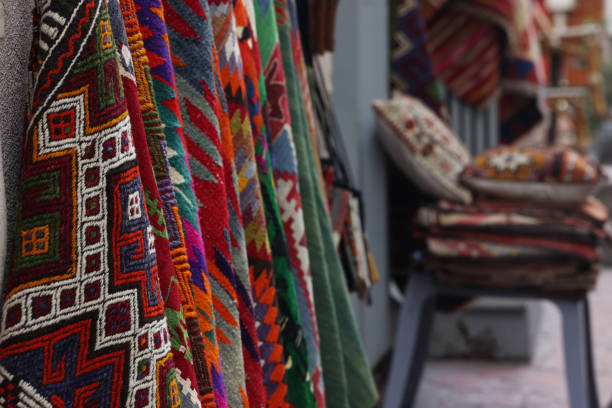 Turkish carpets at Grand Bazaar in Istanbul